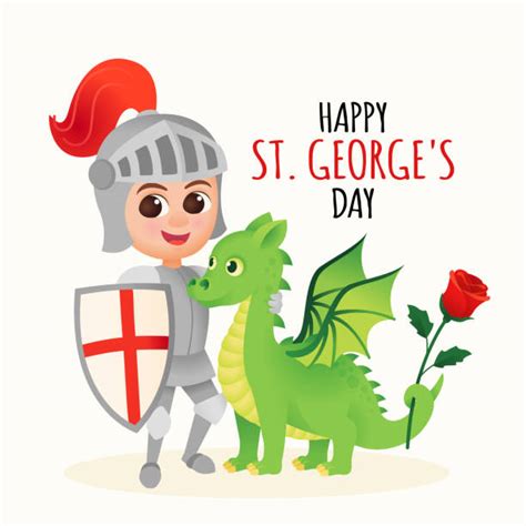 happy st george's day dragon